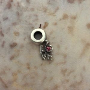 Pandora LOVE charm